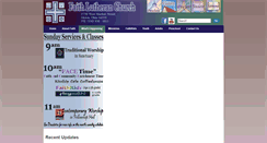Desktop Screenshot of faithlutheranchurch.org